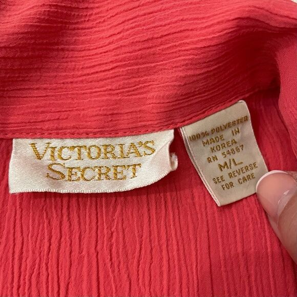 𝅺vintage Victoria’s Secret Pajamas Size M/L - Picture 11 of 13